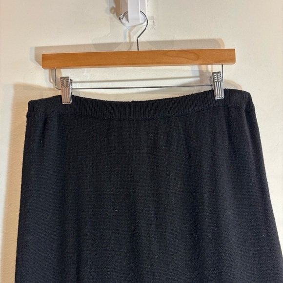 DOUBLE D RANCH Sz M 100% Lambswool South Western Pattern Pencil Maxi Knit Skirt - Picture 3 of 7